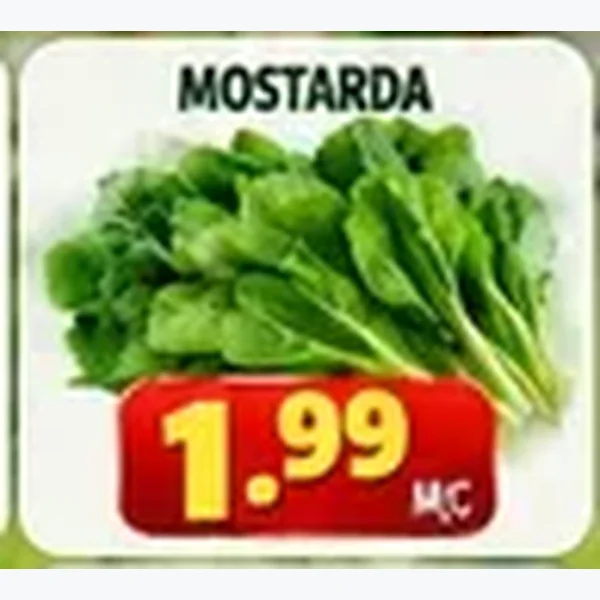 Recorte do encarte de Mostarda
