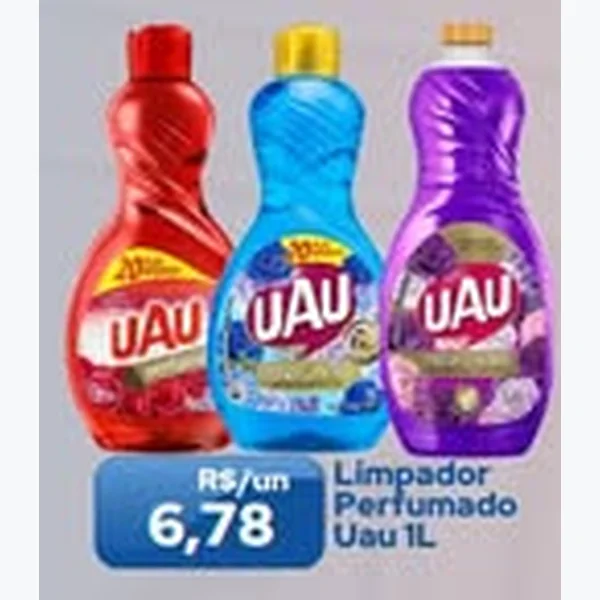 Limpador Perfumado Uau 1 L