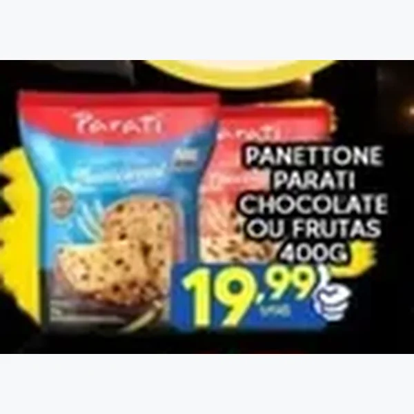 Recorte do encarte de Panettone Parati 400 g