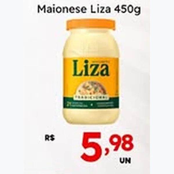 Maionese Liza 450 g