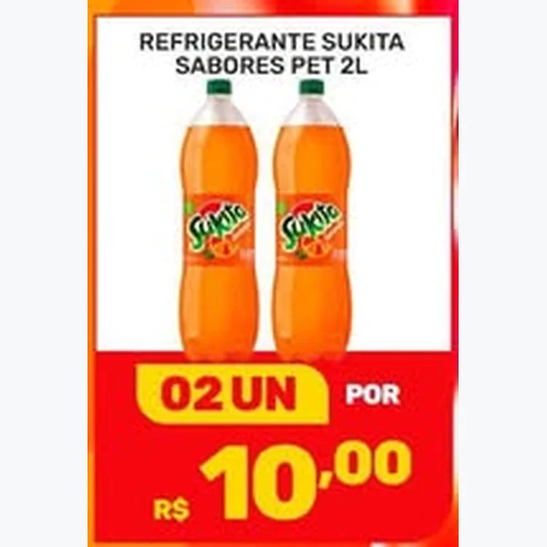 Refrigerante Sabores Sukita 2 L