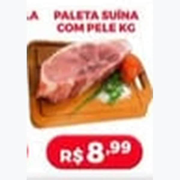 Paleta Suína com Pele