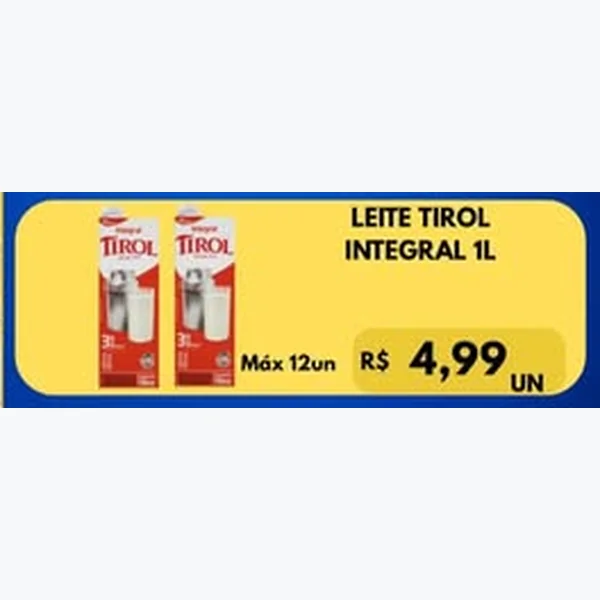 Leite Integral Tirol 1 L