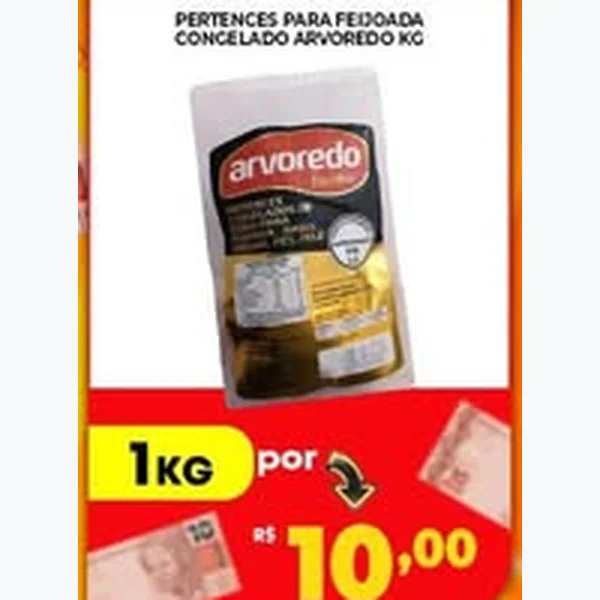 Pertences para Feijoada Congelado Arvoredo