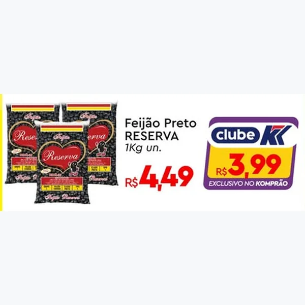 Feijão Preto Reserva