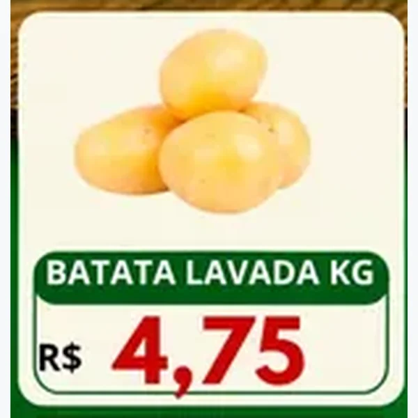 Recorte do encarte de Batata Lavada