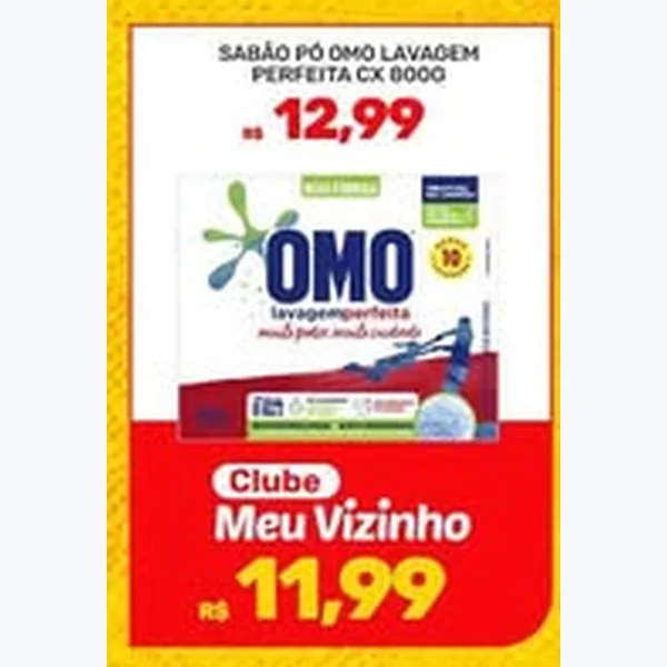 Sabão em Pó Lavagem Perfeita Omo 800 g