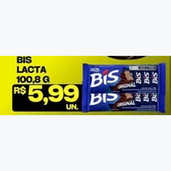 Chocolate Bis Lacta 100,8 g