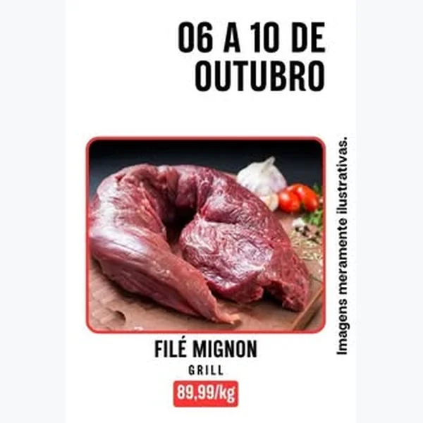 Recorte do encarte de Filé Mignon Grill