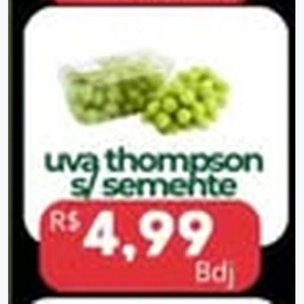 Uva Thompson S/ Semente