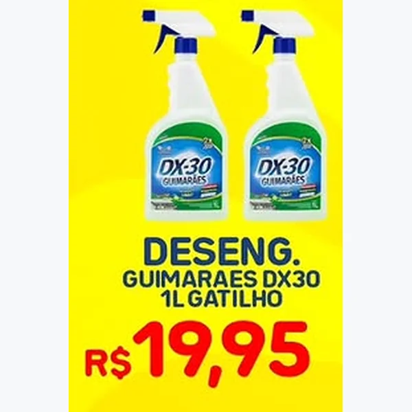 Desengordurante Dx30 Gatilho Guimaraes 1 L