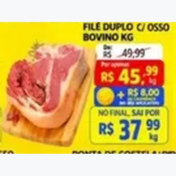 Recorte do encarte de Filé Duplo com Osso