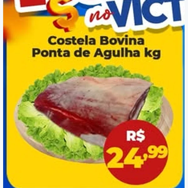 Costela Bovina Ponta de Agulha