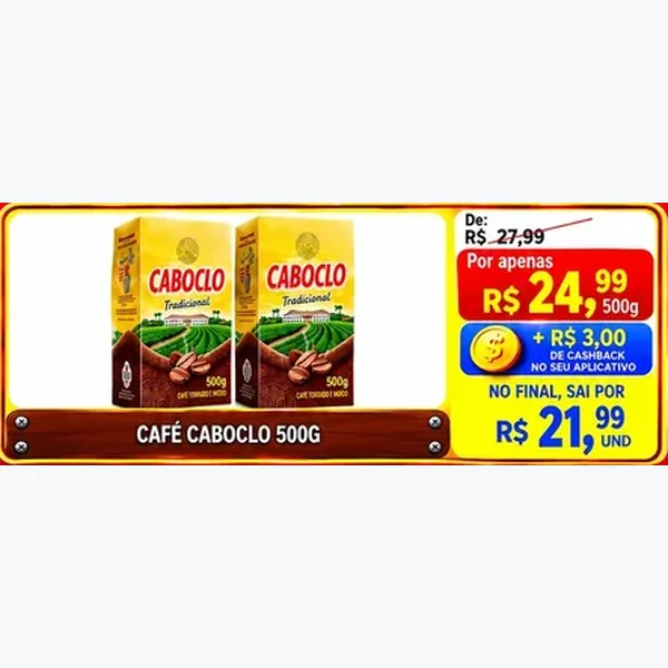 Café Tradicional Caboclo 500 g