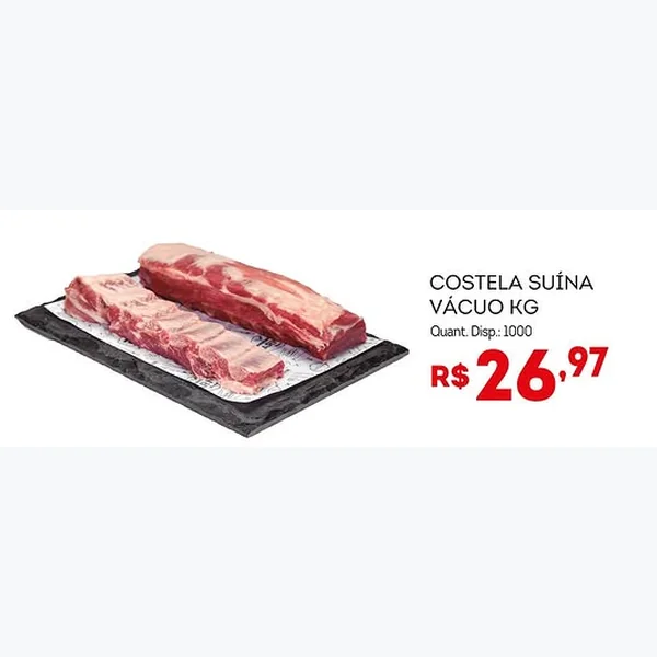 Costela Suína Vácuo