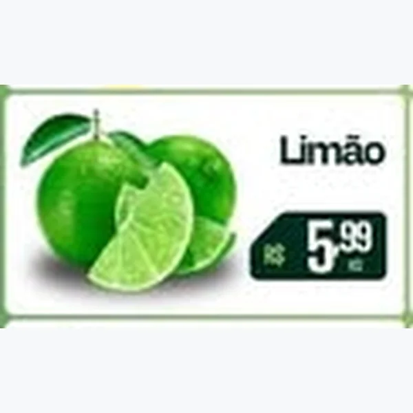 Recorte do encarte de Limão