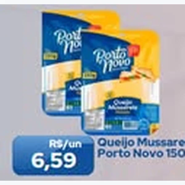 Queijo Mussarela Porto Novo 150 g