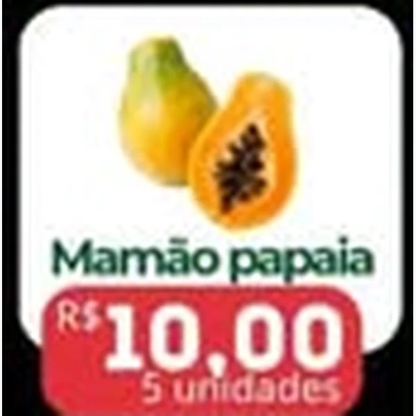 Recorte do encarte de Mamão Papaia