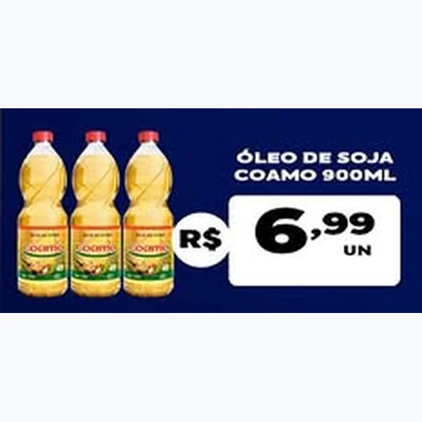 Óleo de Soja Coamo 900 ml