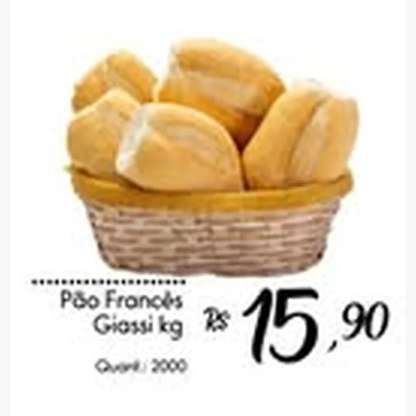 Pão Francês Giassi