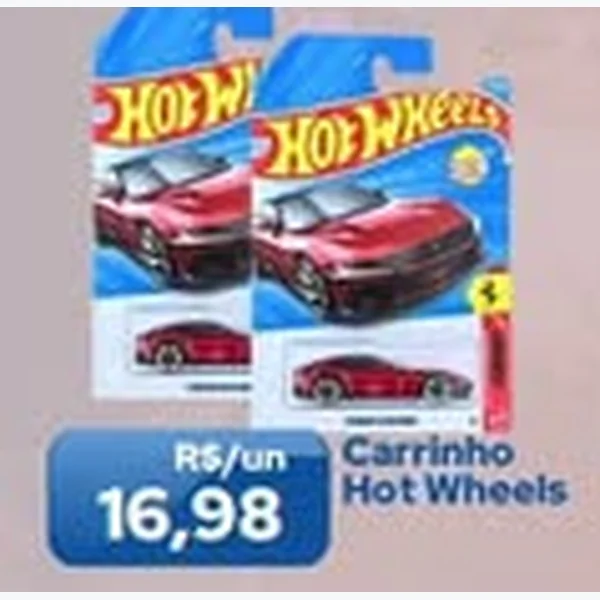 Recorte do encarte de Carrinho Hot Wheels