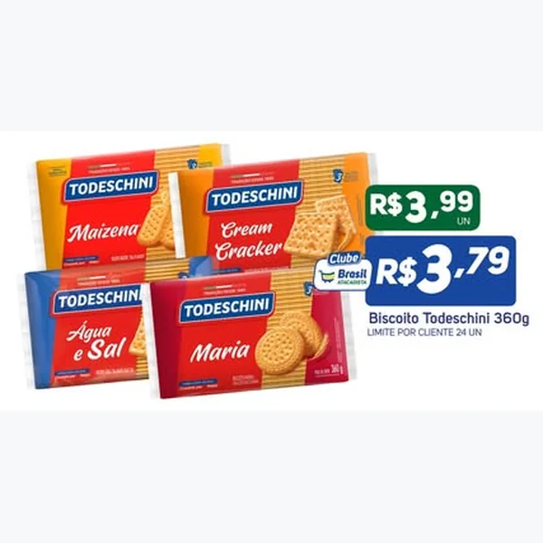Biscoito Maria Todeschini 360 g