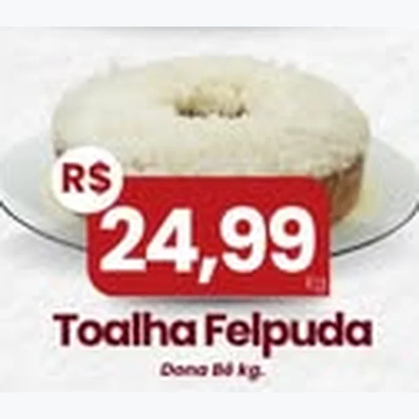 Recorte do encarte de Toalha Felpuda Dona Bê