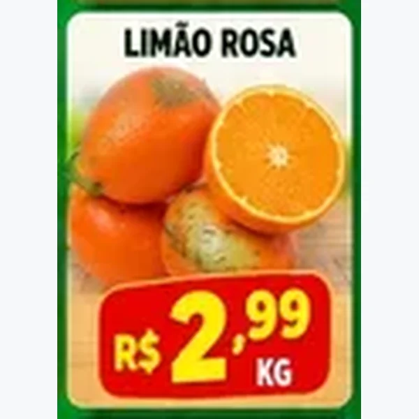 Recorte do encarte de Limão Rosa