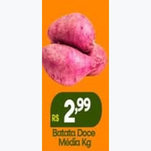 Batata Doce Média