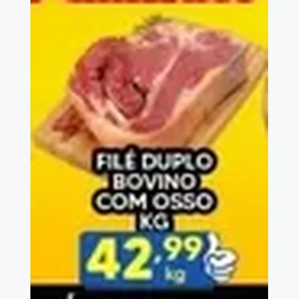 Filé Duplo Bovino com Osso