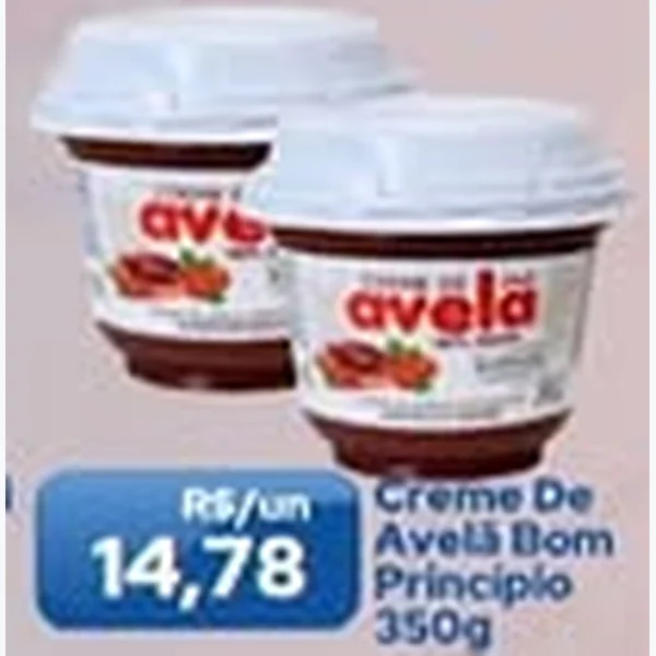 Creme de Avelã Bom Princípio 350 g