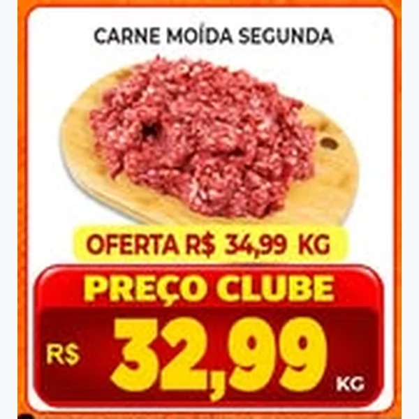 Recorte do encarte de Carne Moída Segunda