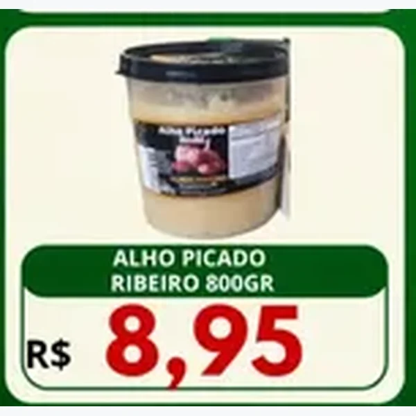 Alho Picado Ribeiro 800 g
