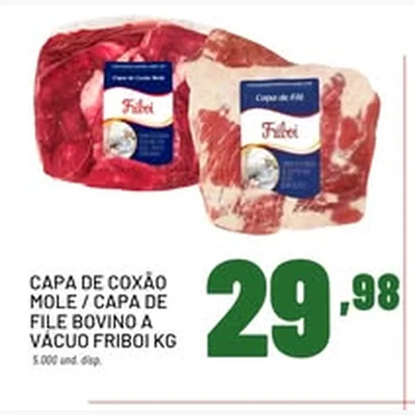 Capa de Coxão Mole a Vácuo Friboi