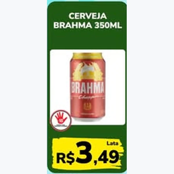 Cerveja Brahma 350 ml