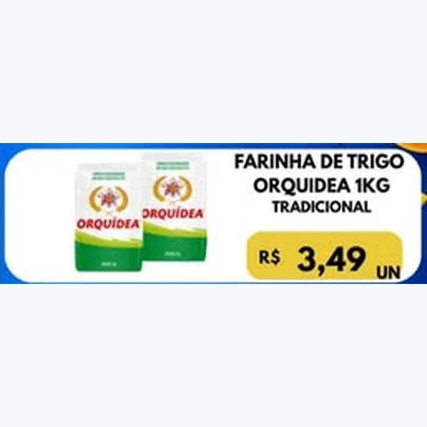 Farinha de Trigo Tradicional Orquidea