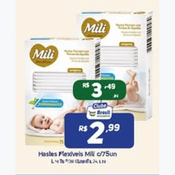 Hastes Flexíveis Mili 75 un