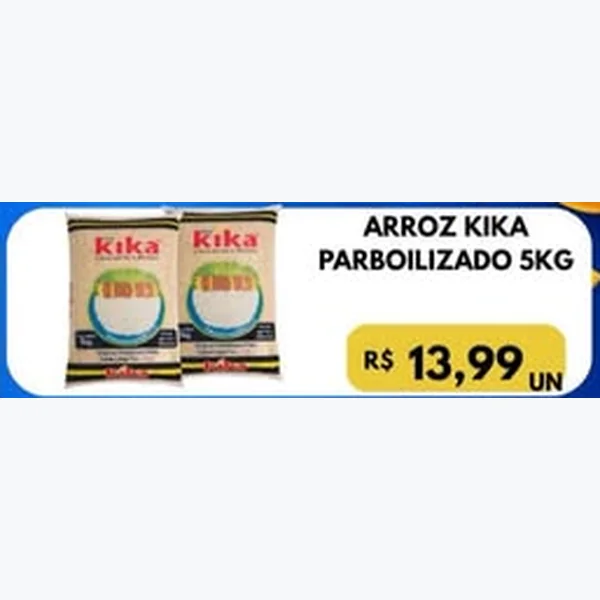 Arroz Parboilizado Kika 5 kg