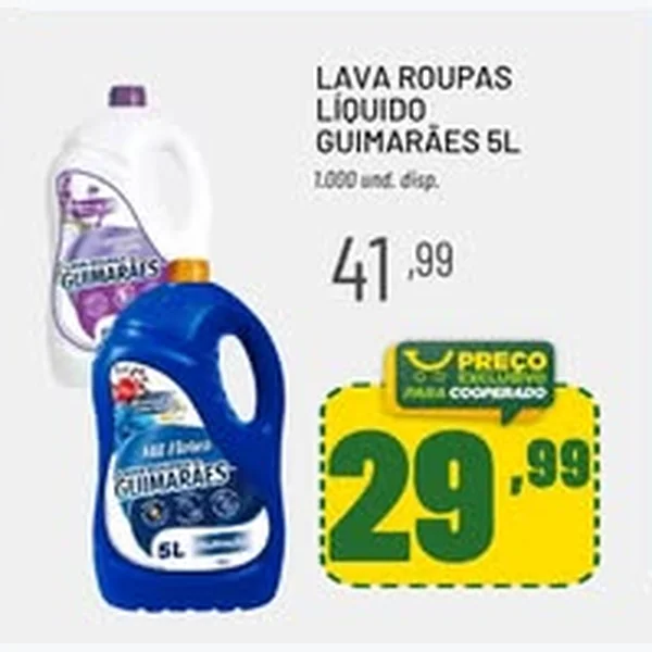 Lava Roupas Líquido Guimarães 5 L