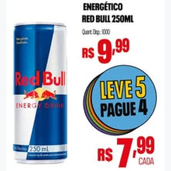 Energético Red Bull 250 ml