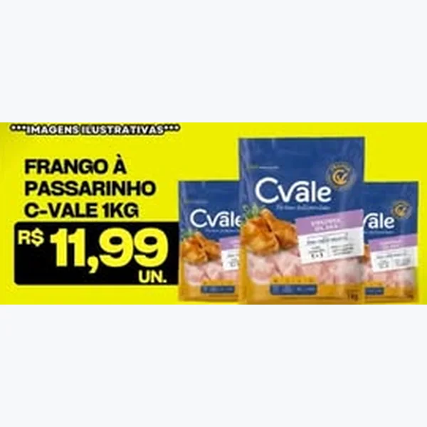 Frango a Passarinho C-Vale 1 kg