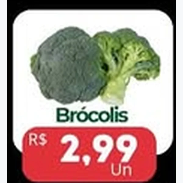 Recorte do encarte de Brócolis