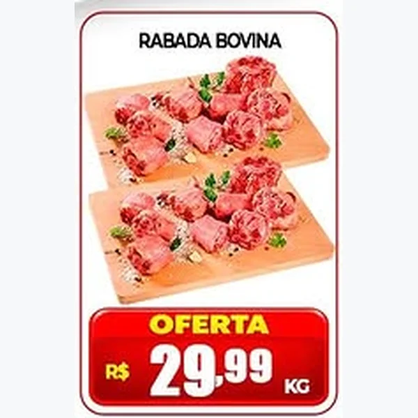 Recorte do encarte de Rabada Bovina