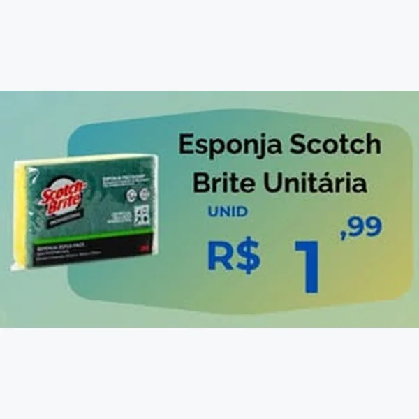 Esponja Scotch Brite