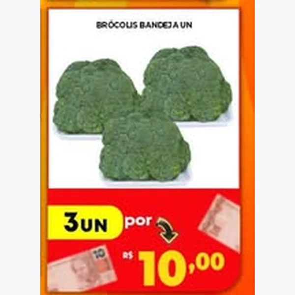 Recorte do encarte de Brócolis
