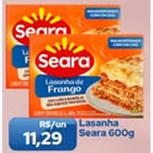 Lasanha Seara 600 g