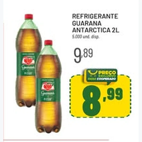 Refrigerante Guaraná Antarctica 2 L