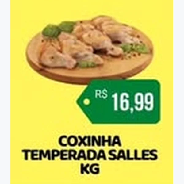 Recorte do encarte de Coxinha Temperada Salles