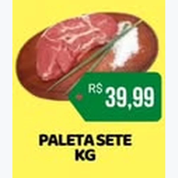 Recorte do encarte de Paleta Sete