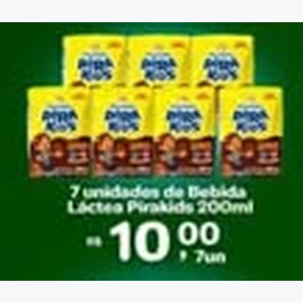 Bebida Láctea Pirakids 200 ml